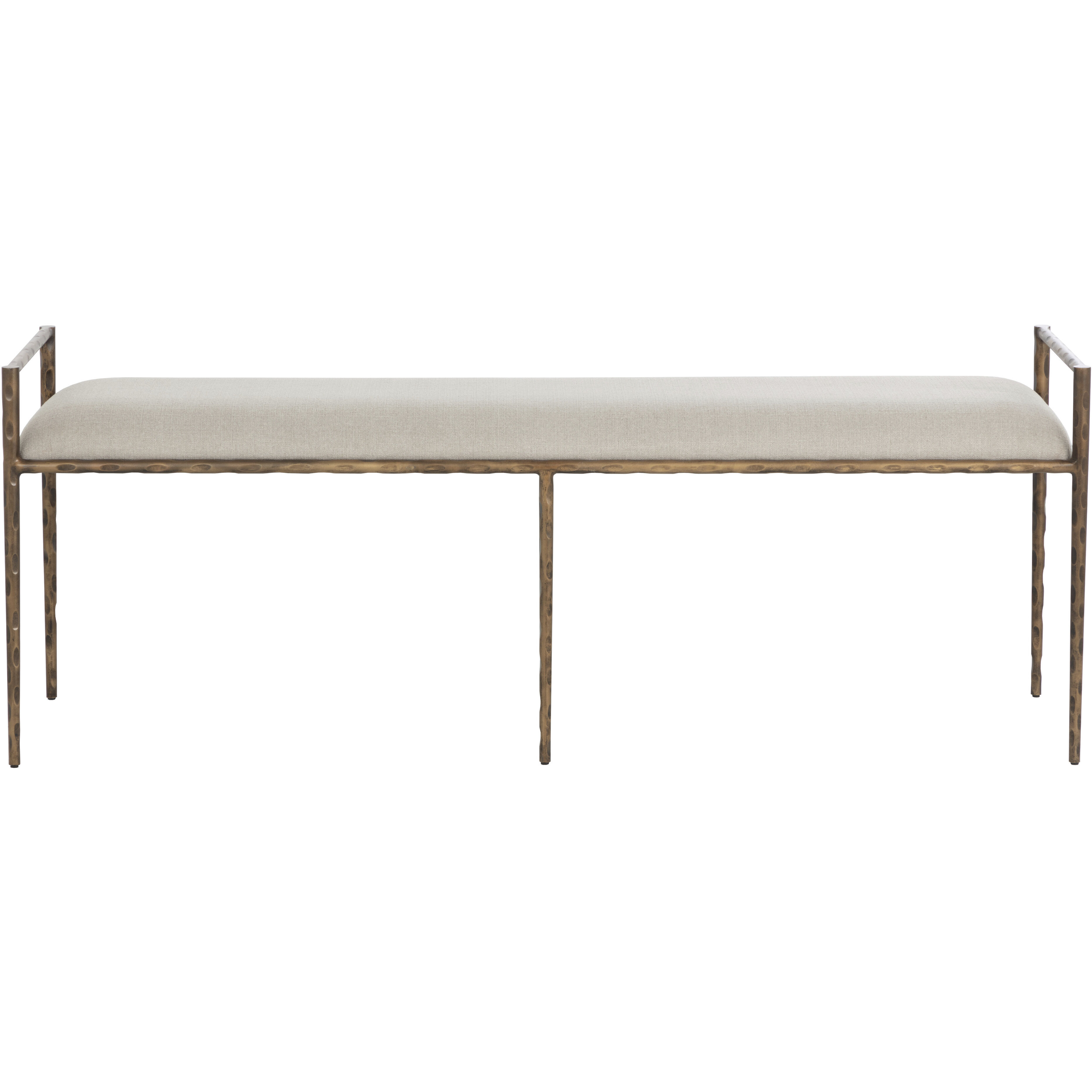 Esai Zenith Taupe Grey Bench